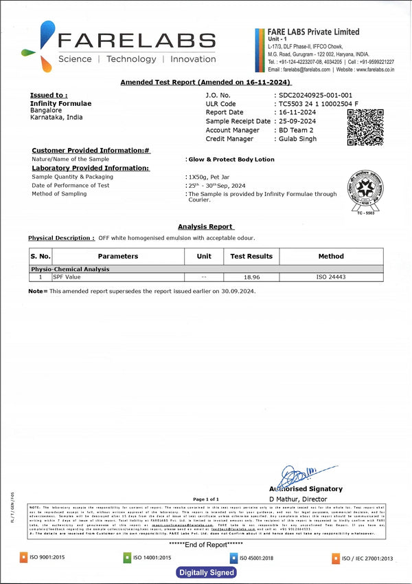 certified body lotion for dry skin