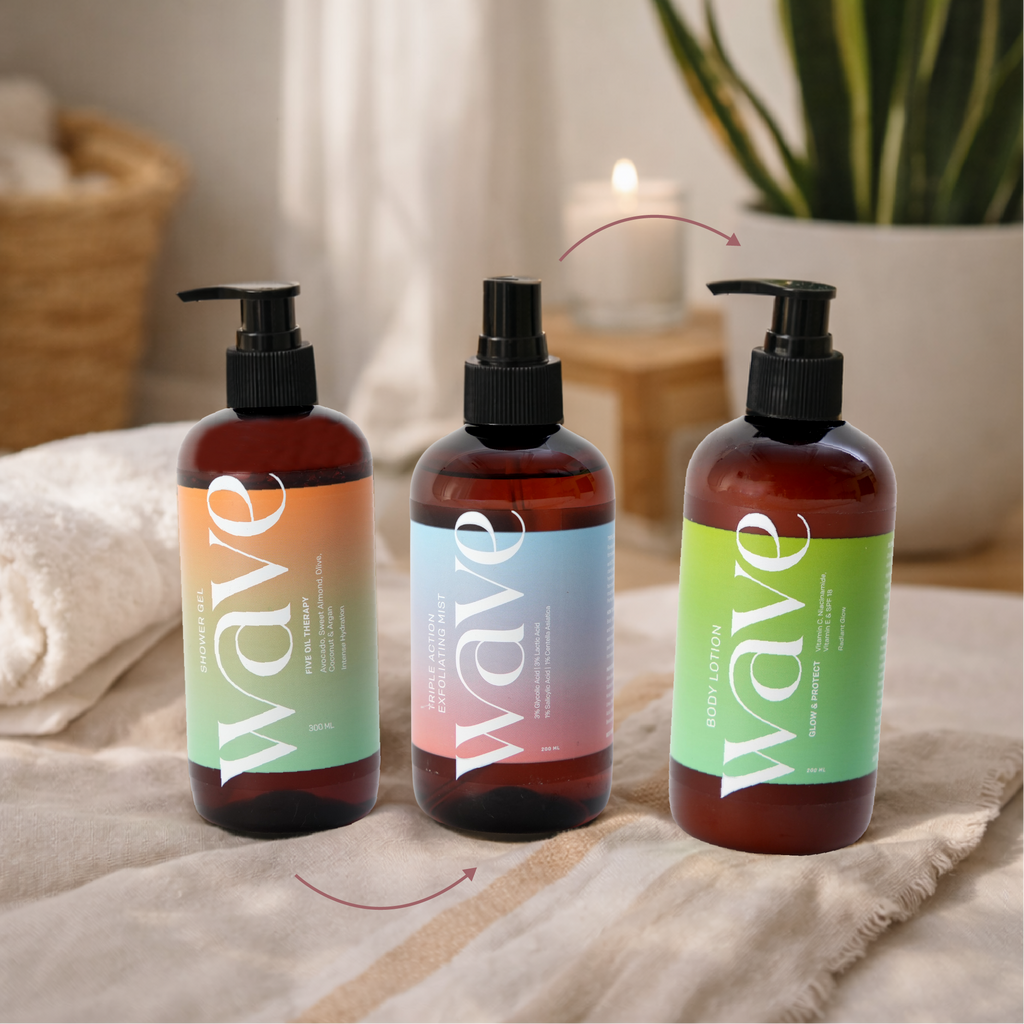 how to layer body care products