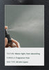 Triple Action Exfoliating Mist spraying, with a texture card noting a water-light, fragrance-free formula